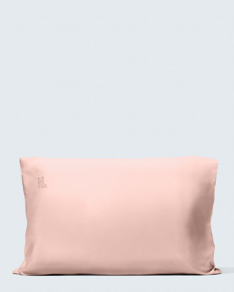 Silky Bamboo Pillowcase Powder Pink Bambusowa poszewka na poduszkę